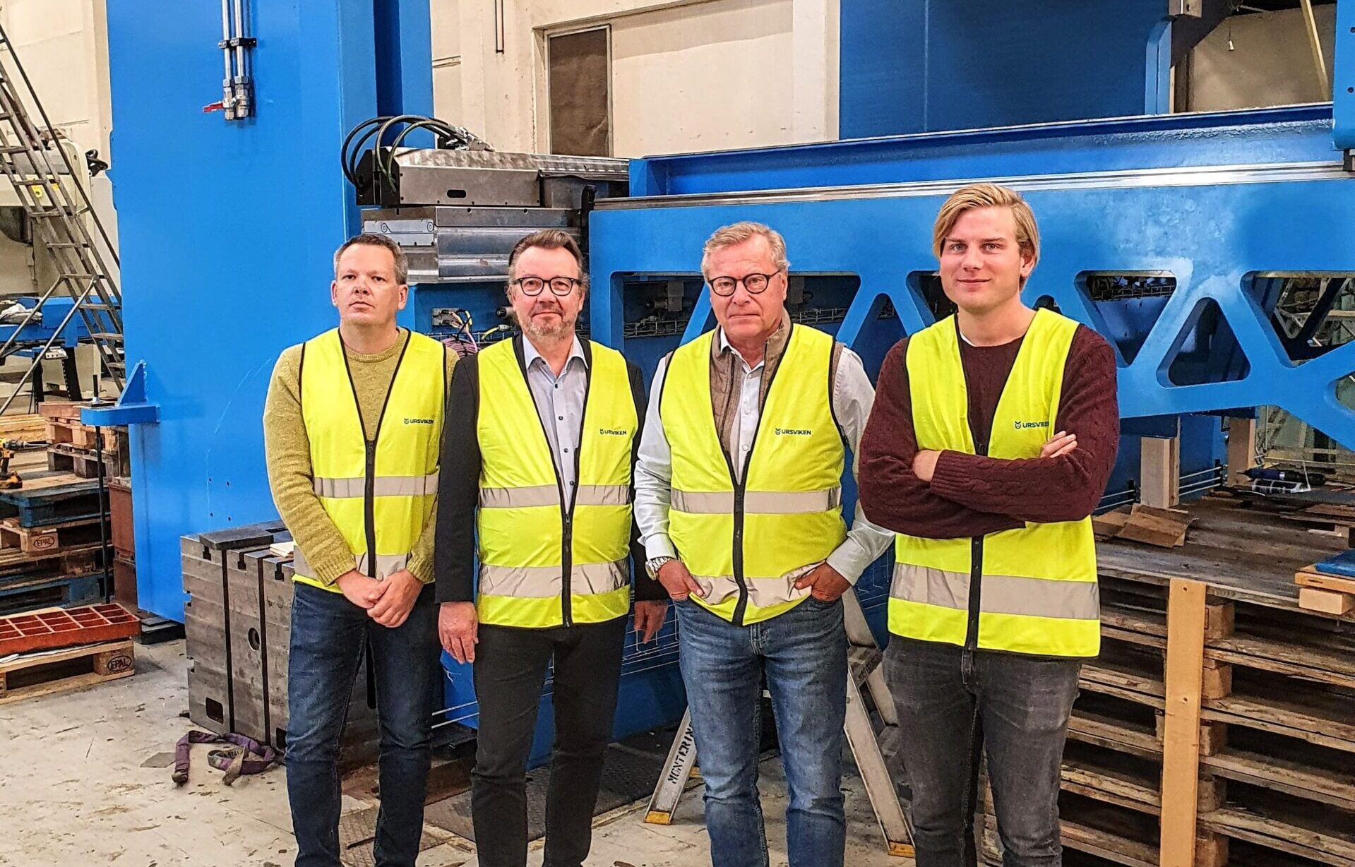 Ursviken Group Board visit to factory