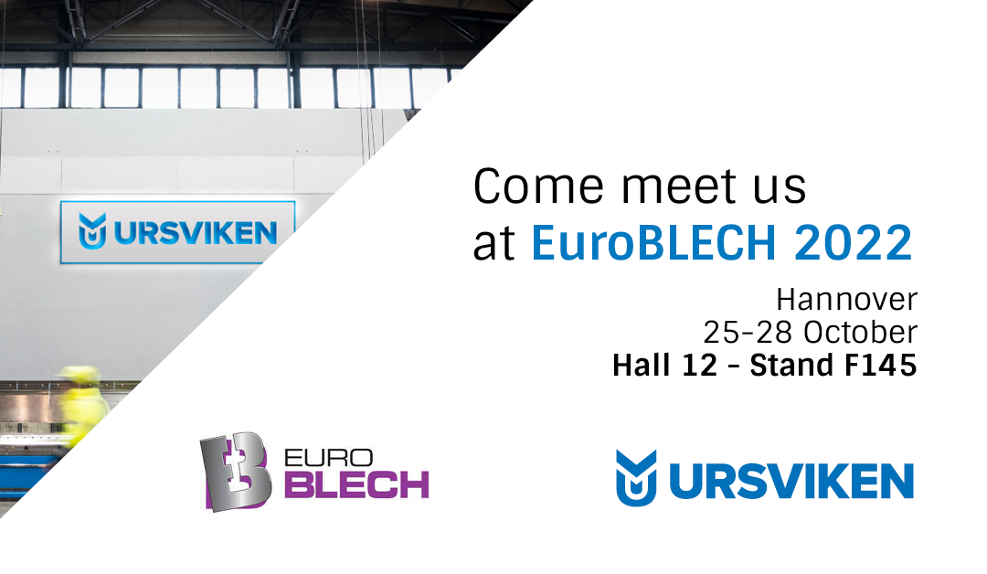 Meet us at EuroBLECH – Hall 12, Stand F145