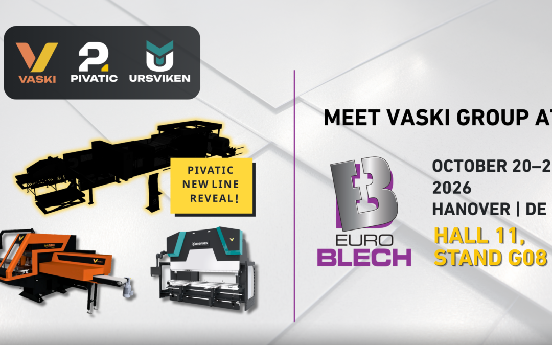 Experience the Future of Sheet Metal and Flat Bar Manufacturing at EuroBLECH 2026!